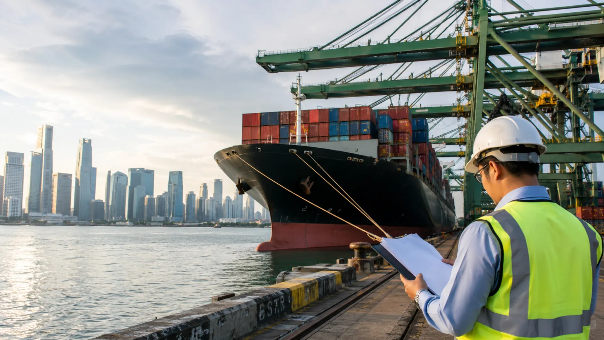 Port clearance singapore