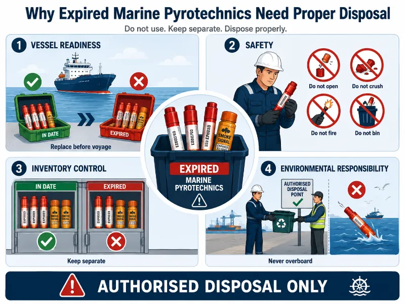 Marine Pyrotechnics Disposal in Singapore