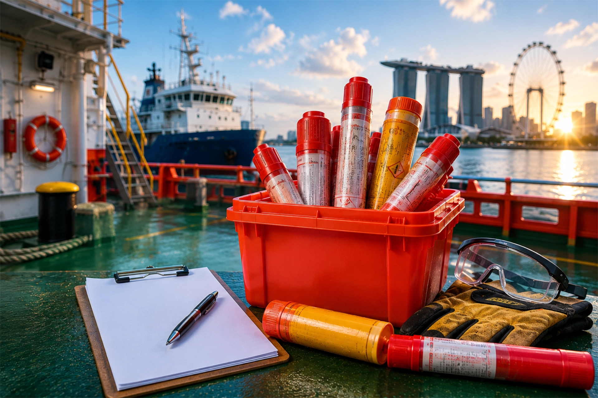 Marine Pyrotechnics Disposal in Singapore