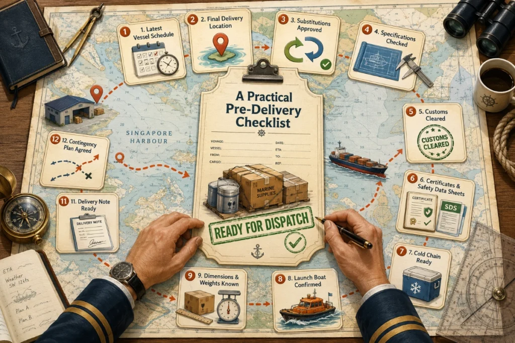 pre-delivery checklist