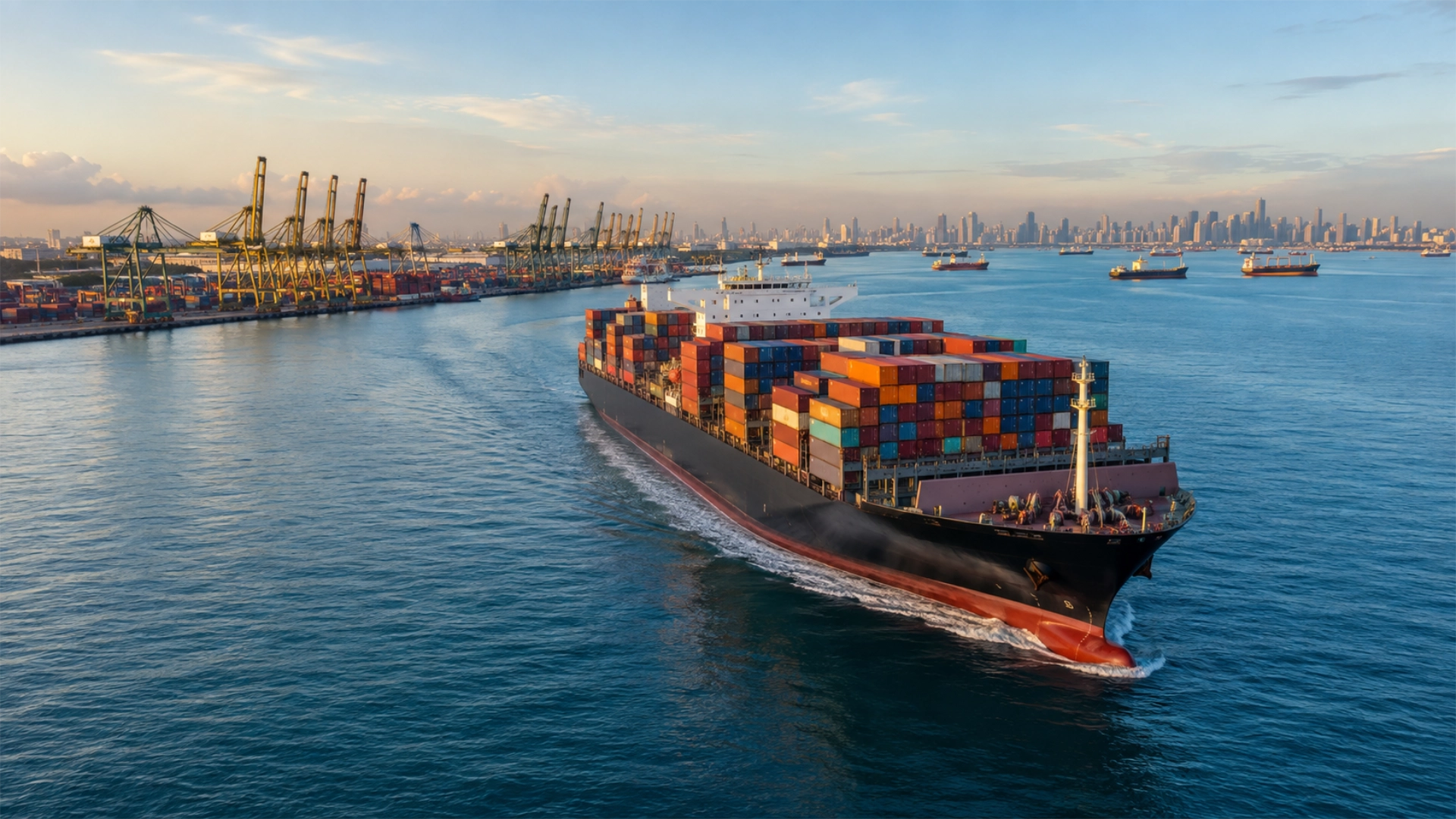 Container Ship services in singapore