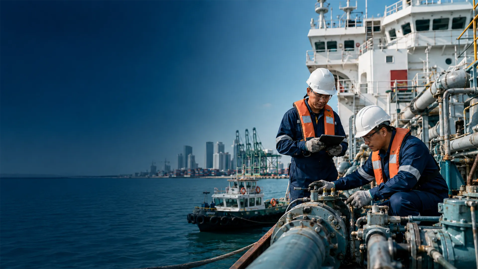 Marine repair in Singapore